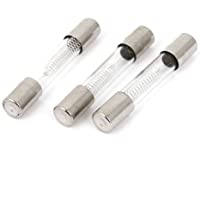 Los mejores  - sourcing map 0.6A 5kV Tubo De Vidrio Fusible Alto Voltaje 6 x 40mm 3 Unidades para Horno Microondas